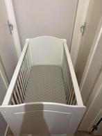 Kinder bed, Huis en Inrichting, Slaapkamer | Bedden, Ophalen, Verstelbaar, Wit, Zo goed als nieuw