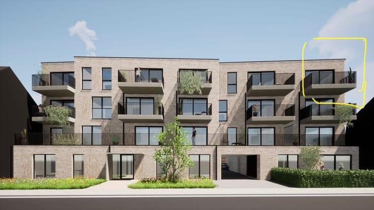 Herzele : Nieuwbouw appartement onder registratierechten, Immo, Maisons à vendre, 75 m², Province de Flandre-Orientale, Herzele