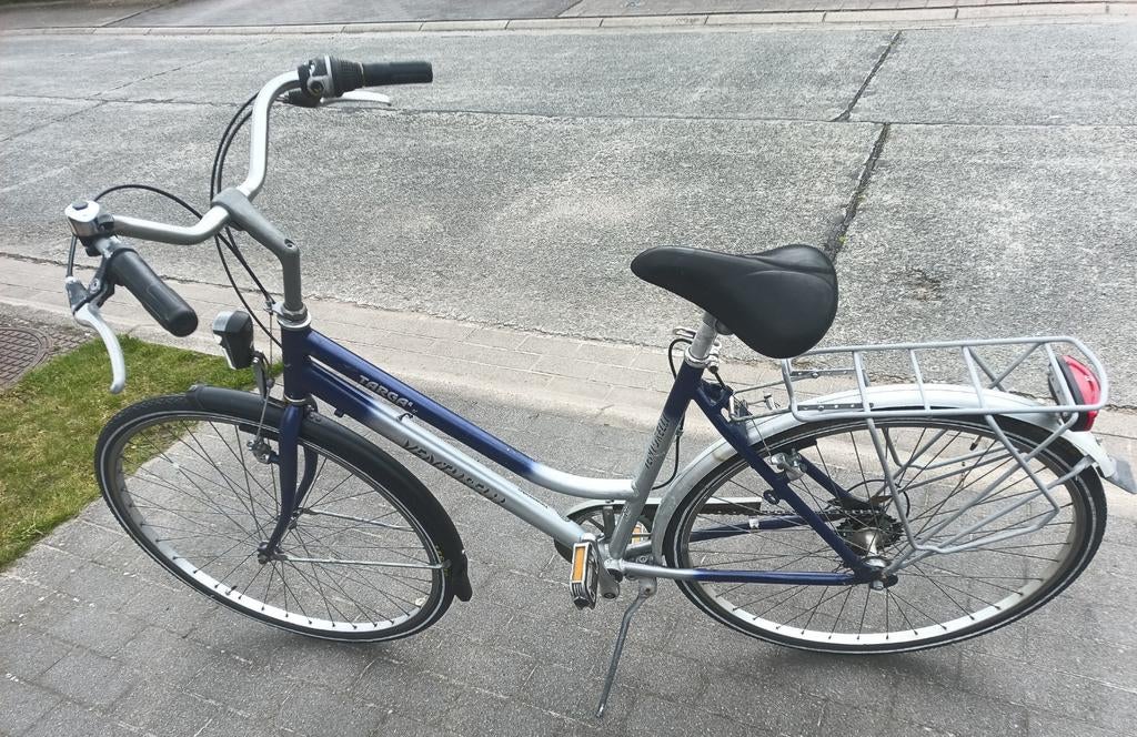 Damesfiets Venturelli 28 inch, Gebruikt, Velgrem, Versnellingen, 50 tot 53 cm