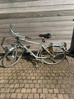 Grijze herenfiets met versnellingen, 49 tot 53 cm, Ophalen, Gebruikt, Versnellingen