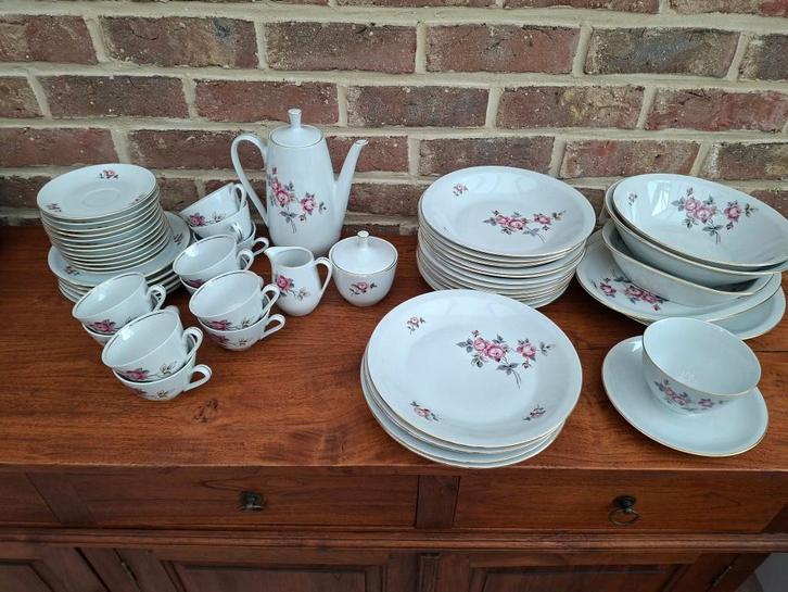 Vaisselle vintage, Maison & Meubles, Cuisine | Vaisselle, Comme neuf, Assiettes(s), Porcelaine, Enlèvement