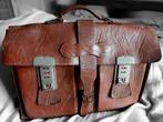 Cartable en cuir vintage, Antiquités & Art, Enlèvement