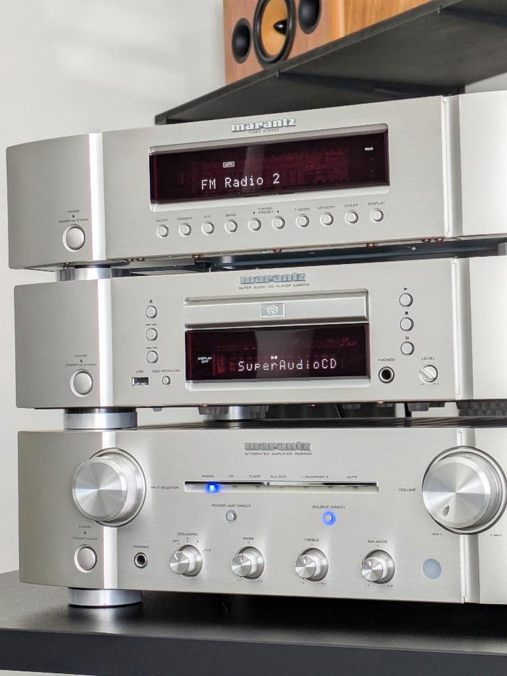 Marantz PM 8003, SA 8003, ST 6003, absolute nieuwstaat, TV, Hi-fi & Vidéo, Chaîne Hi-fi, Comme neuf, Tuner ou Radio, Denon, Composants en vrac