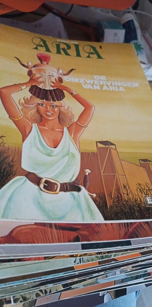 strips van aria, Boeken, Stripverhalen, Ophalen, Complete serie of reeks, Zo goed als nieuw, Lombard