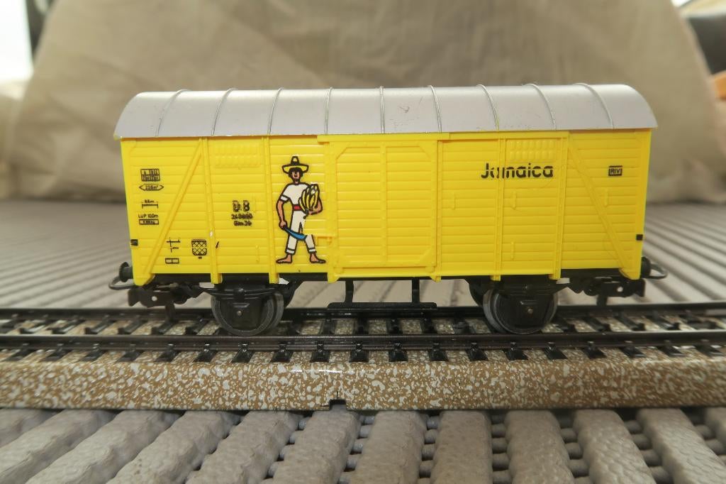 10 x Jamaica bananen-koelwagons, Gebruikt, Gelijkstroom of Wisselstroom, Wagon, Ophalen of Verzenden