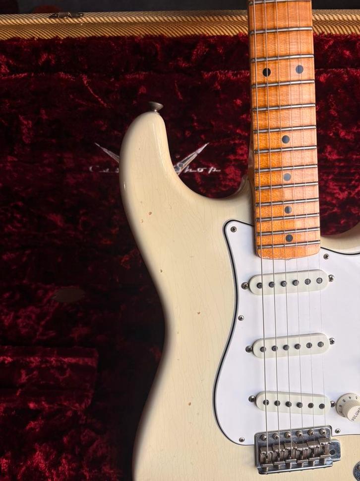 Fender custom shop 1956 tomatillo, Musique & Instruments, Instruments à corde | Guitares | Électriques, Comme neuf, Fender, Enlèvement