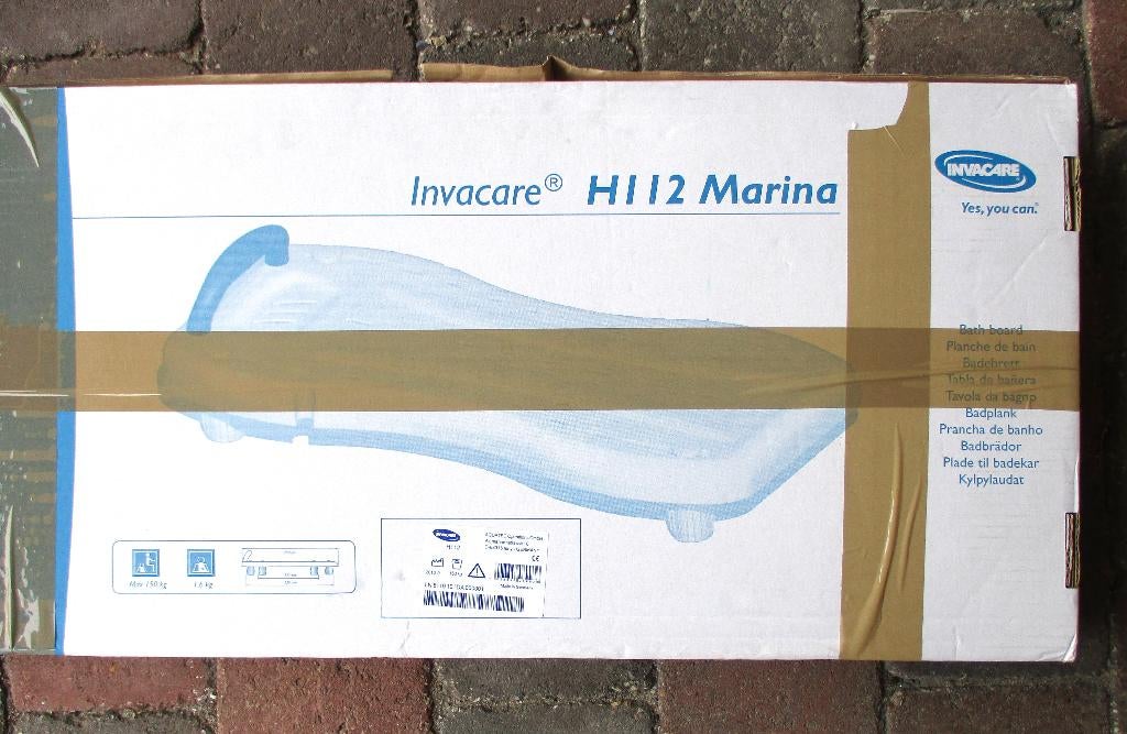 Nouvelle planche de bain Invacare Marina H112, Enlèvement ou Envoi, Neuf, Blanc, Autres types