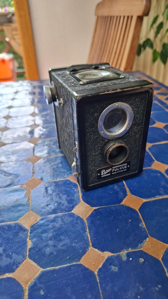 Houghton Ensign Ful-Vue 1ère version, Collections, Appareils photo & Matériel cinématographique, Appareils photo, Avant 1940, Enlèvement ou Envoi