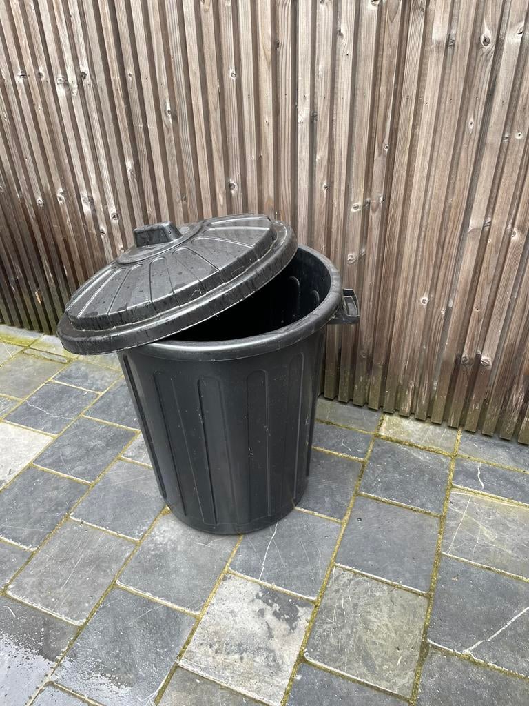 Afval ton, Ophalen, Zo goed als nieuw, Kunststof, 75 cm of meer