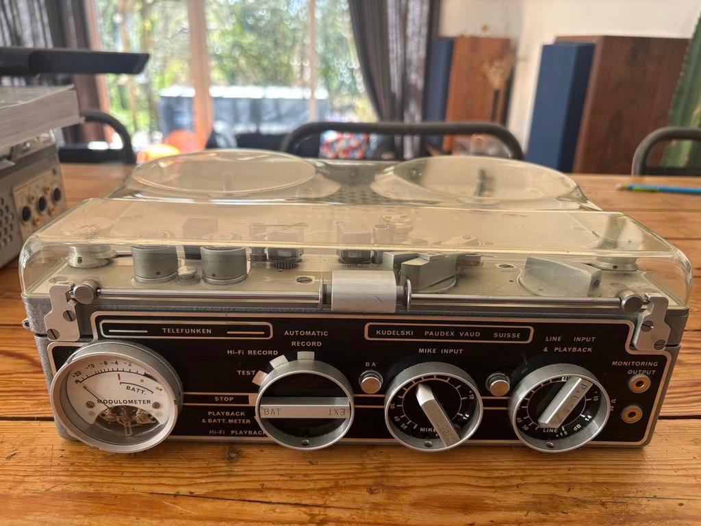 Nagra iii real telefunken - a reparer, TV, Hi-fi & Vidéo, Enlèvement ou Envoi, Magnétophone défectueux