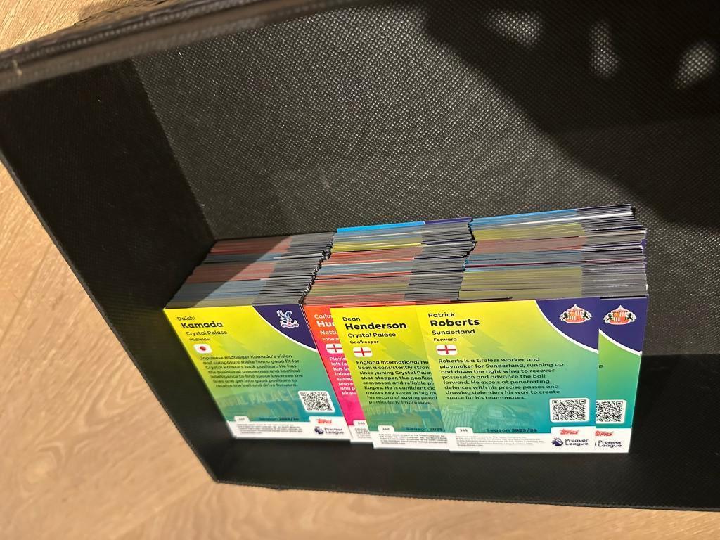 Meer dan 350 Topps Premier League kaarten te koop!, Collections, Articles de Sport & Football, Neuf, Affiche, Image ou Autocollant