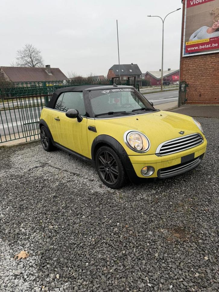 Mini cabrio, Auto's, Mini, Particulier, Cabrio, Airbags, Airconditioning, Alarm, Bluetooth, Boordcomputer, Centrale vergrendeling