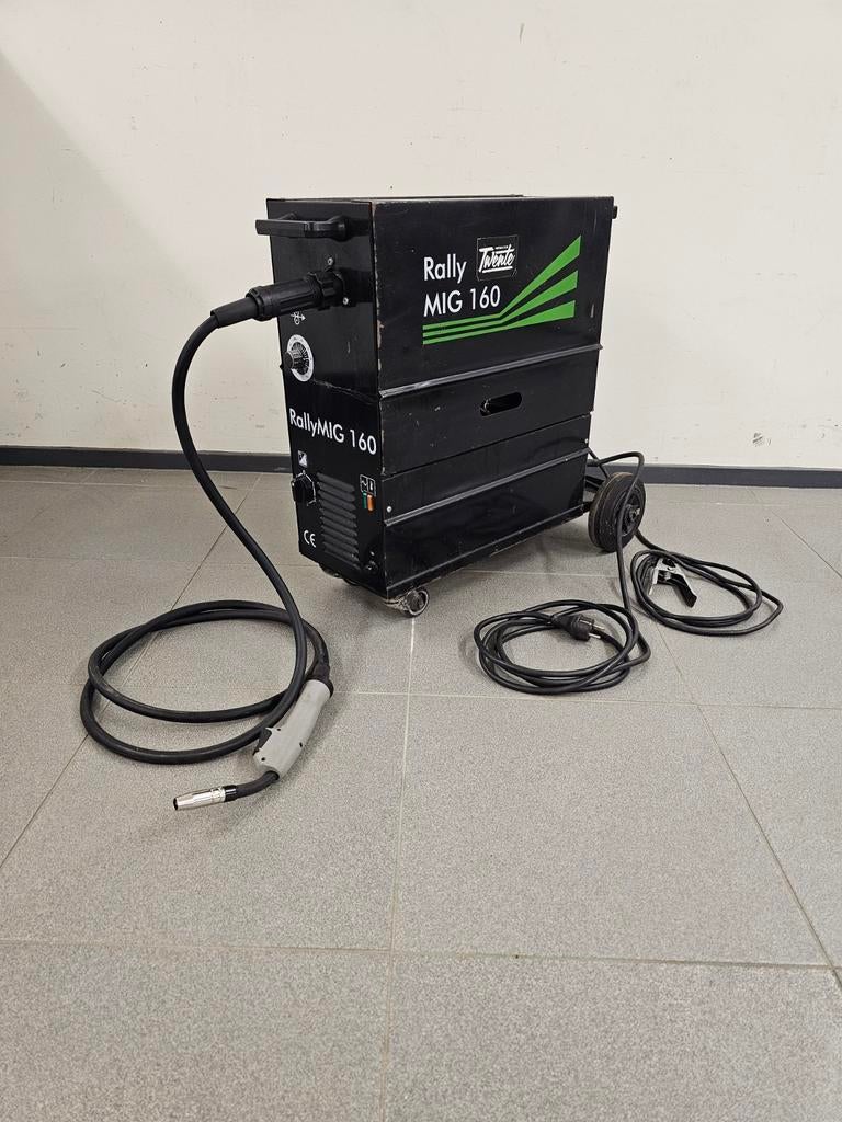 Rally MIG 160 MIGMAG lasapparaat – 230V, Doe-het-zelf en Bouw, Gereedschap | Lasapparaten, Gebruikt, CO2, 150 tot 250 ampère, Ophalen