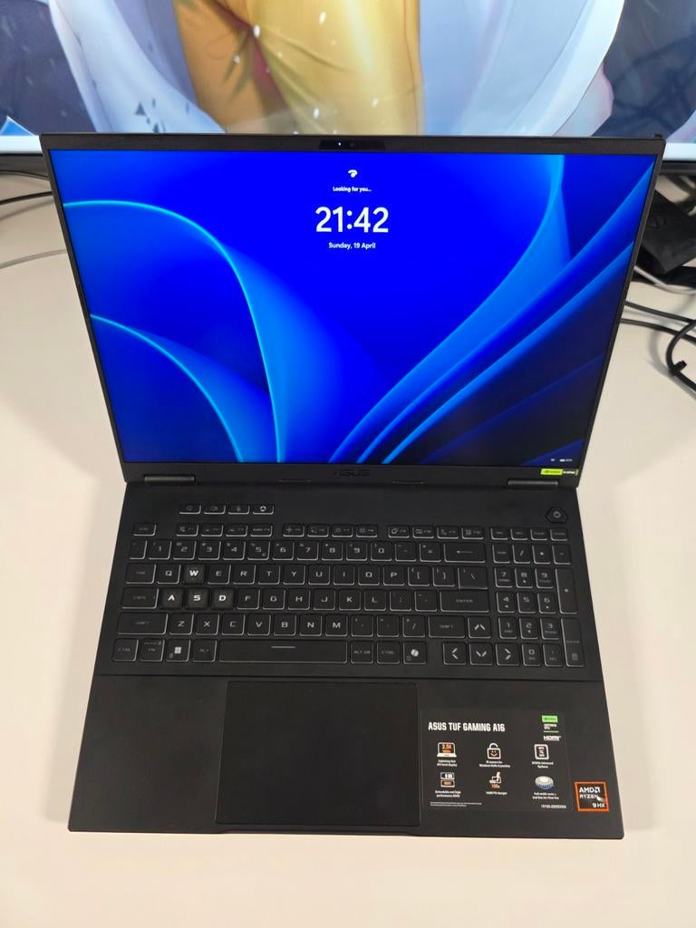 Asus Tuf Gaming A16 / 5060 + ryzen 9 / 32gb ram, 1tb storage, Computers en Software, Windows Laptops, Ophalen