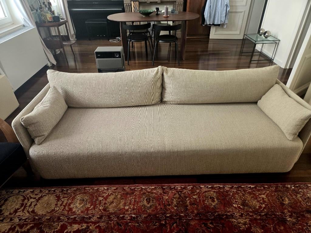 Canapé Couch Audo Offset 3 sièges, Maison & Meubles, Canapés | Salons, Comme neuf, Banc droit, Trois personnes, 200 à 250 cm, 75 à 100 cm