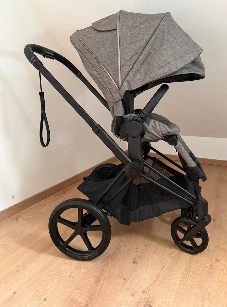 Cybex Priam Mirage Grey / Mirage Grey  3-in-1, Kinderen en Baby's, Kinderwagens en Combinaties, Ophalen, Zo goed als nieuw, Kinderwagen