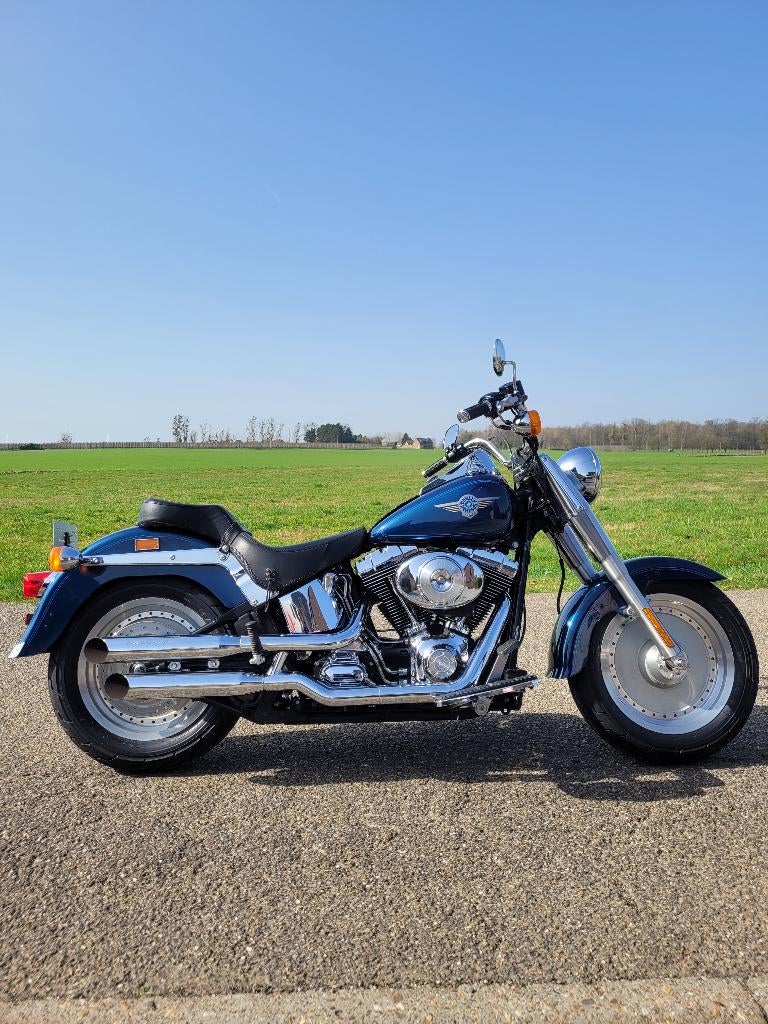 Harley Davidson Fat Boy 1450 12000km Nieuwstaat !, Motoren, Motoren | Harley-Davidson, 2 cilinders, Particulier, Chopper, Motorrijbewijs A