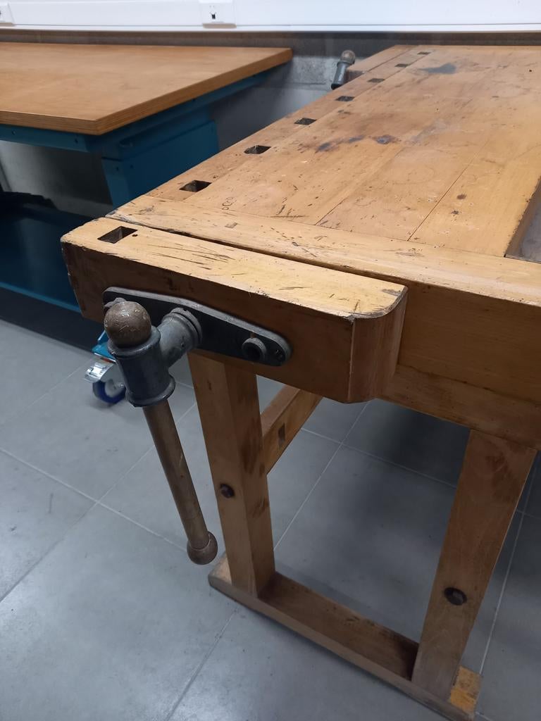 Houten werkbank, Doe-het-zelf en Bouw, Werkbanken, Ophalen