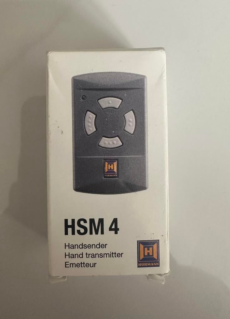 Télécommande Hörmann HSM4 pour portes de garage., Bricolage & Construction, Enlèvement ou Envoi, Neuf