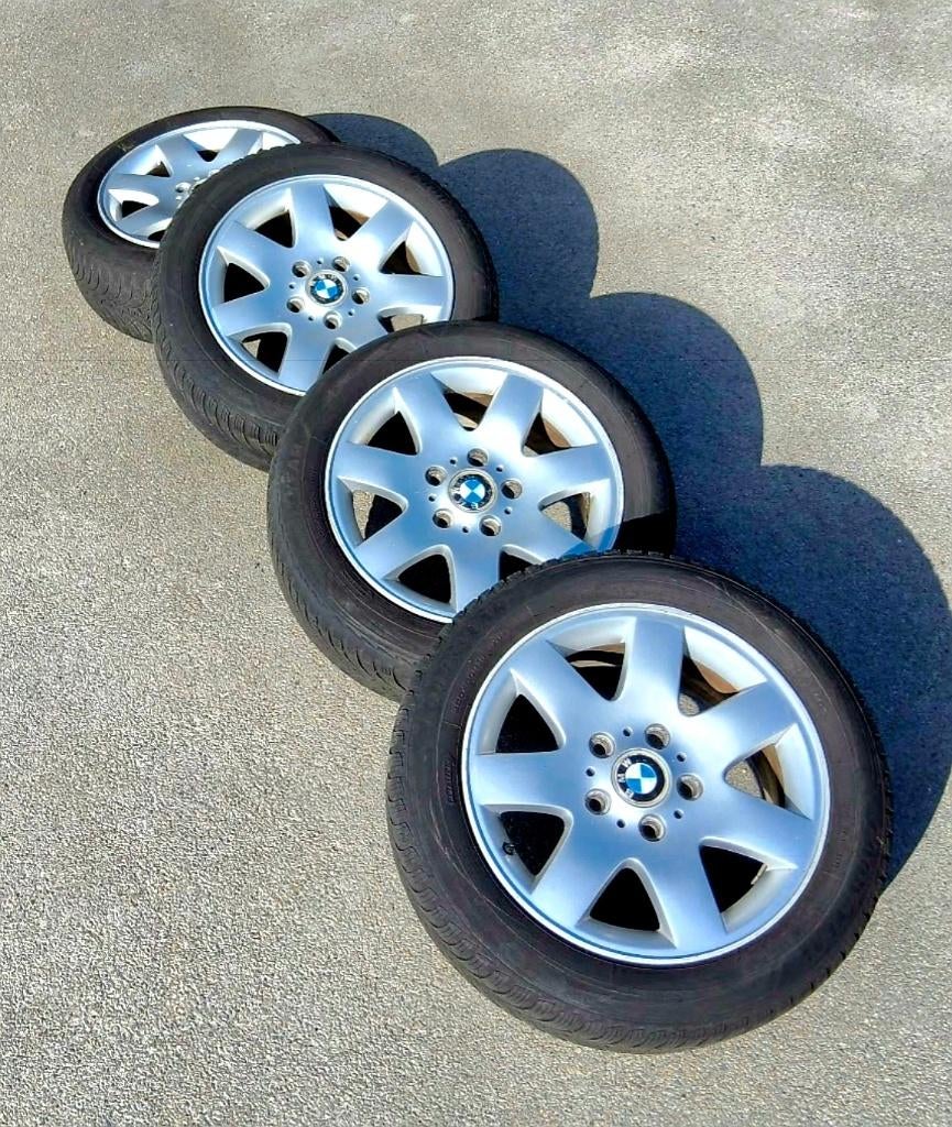 4 jantes originales BMW, Autos : Pièces & Accessoires, Pneus & Jantes, 16 pouces, Autre, Enlèvement, Utilisé