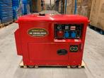 Stroomgroep/generator Diesel 9500w nieuw 24mnd garantie, Doe-het-zelf en Bouw, Aggregaten, Dieselolie, Geluidgedempt, Nieuw, Ophalen of Verzenden