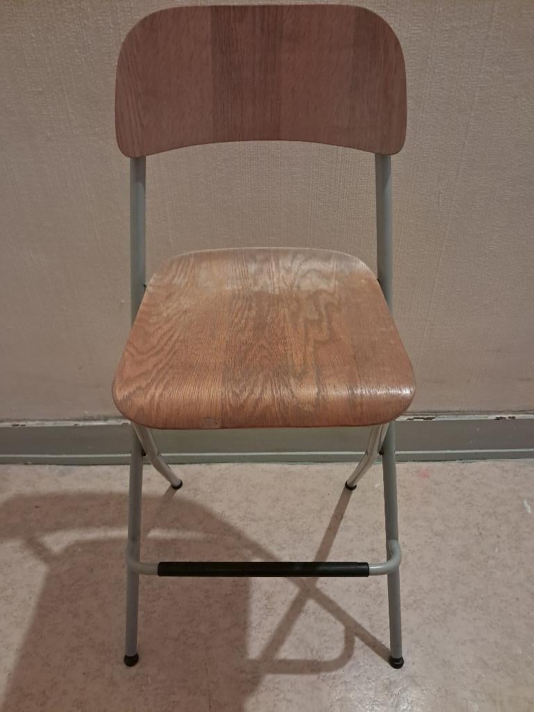 Chaise pour îlot central de comptoir ou un mange-debout., Enlèvement, Utilisé, Bois, Une