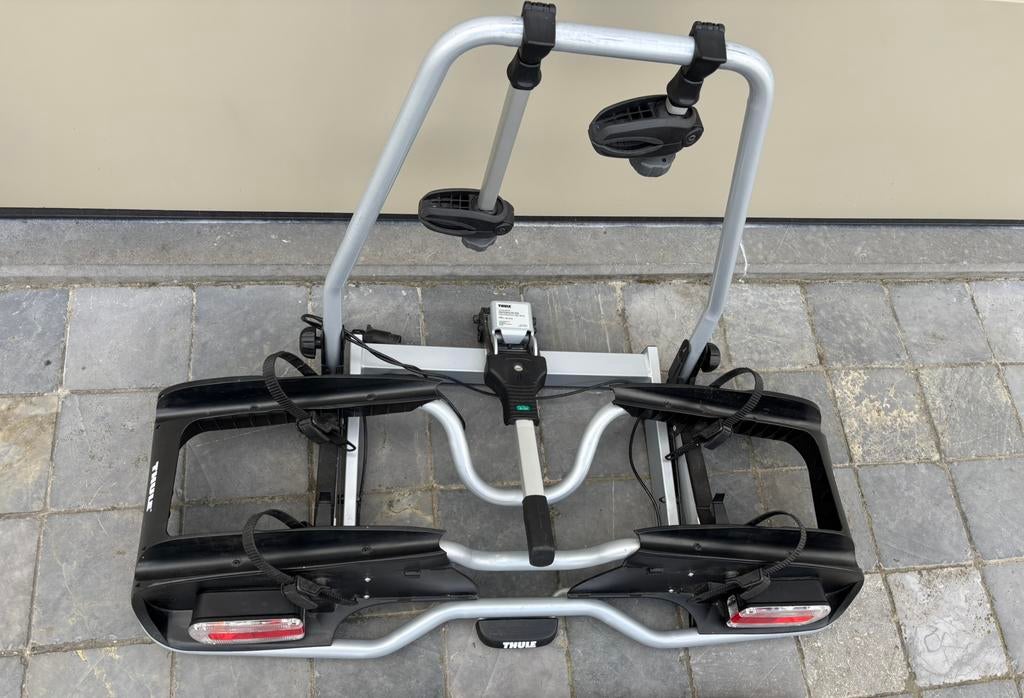 Thule fietsendrager voor elektrische fietsen, Auto diversen, Fietsendragers, Ophalen, Elektrische fiets, Zo goed als nieuw, 2 fietsen