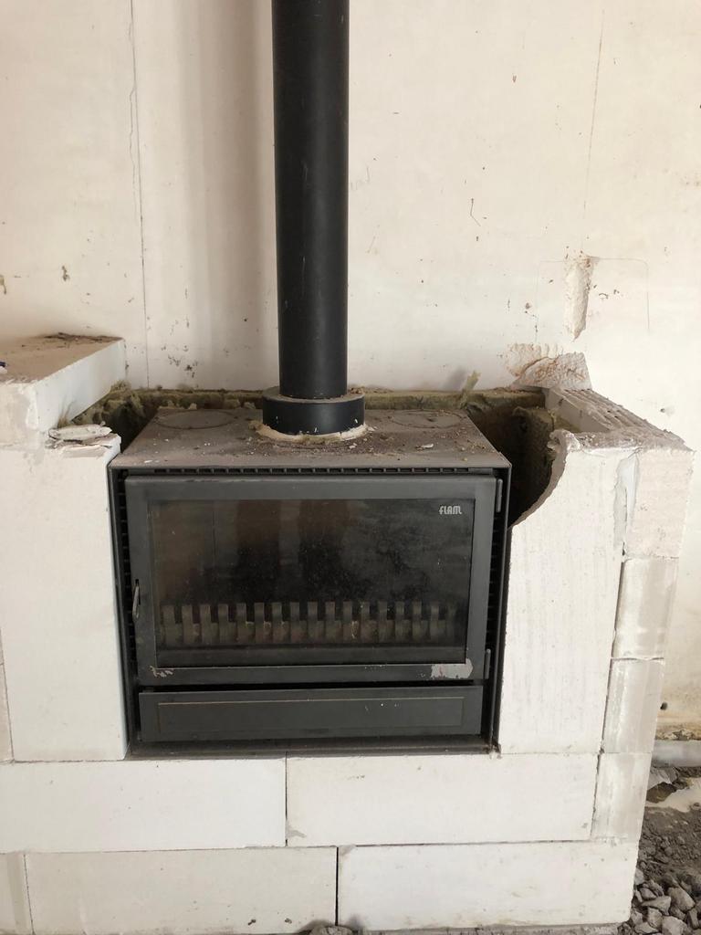 Inbouwhaard, Huis en Inrichting, Haarden, Ophalen, Gebruikt, Inbouwhaard