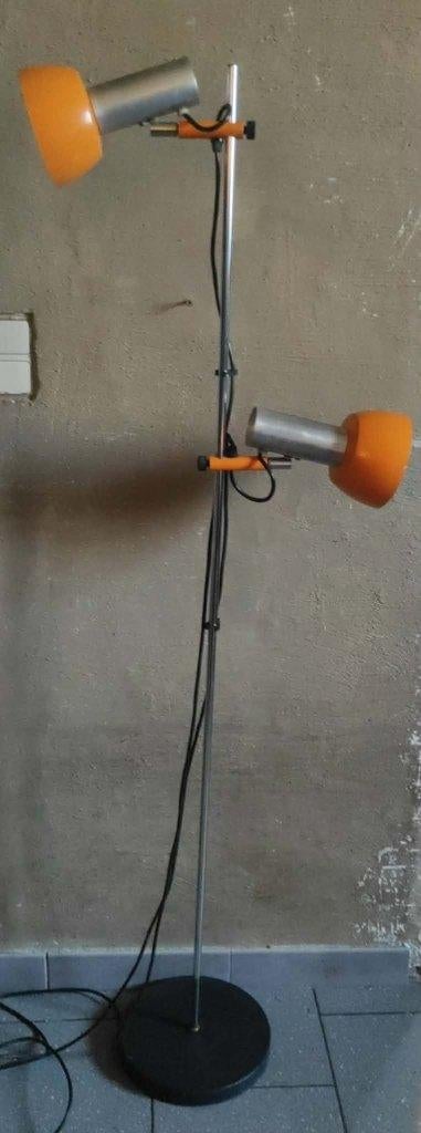 Dubbele oogbollamp „Space Age” uit 1970 SIS LICHT Type 872, Ophalen