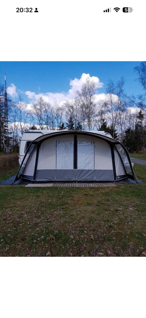 Unico deeltent 500 met petluifel 1x gebruikt., Caravanes & Camping, Enlèvement ou Envoi, Comme neuf