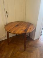 Houten ronde tafel, Ophalen, Gebruikt