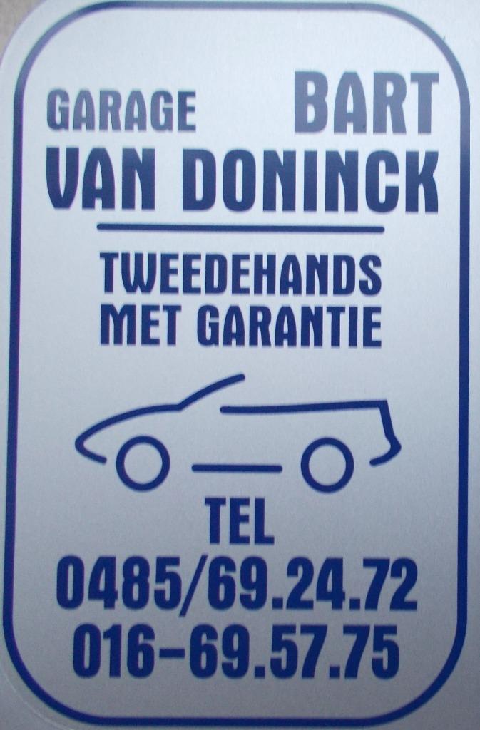 Garage Van doninck Bart
